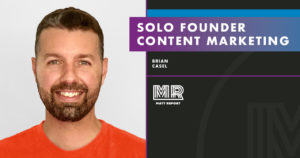 Solo Founder Content Marketing