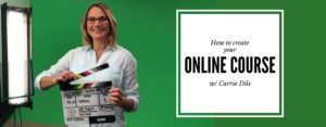 Creating an online course