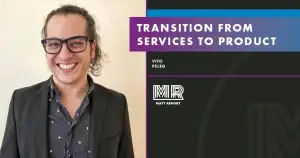 Transition from client services to selling digital product