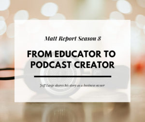 Content & podcast creator Jeff Large