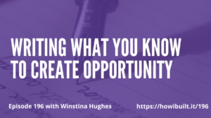 Writing What You Know with Winstina Hughes