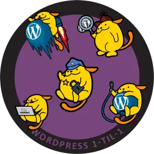 WordPress 1-til-1 – Wapuu