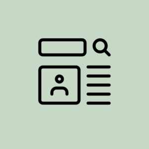 La página “Sobre mí”