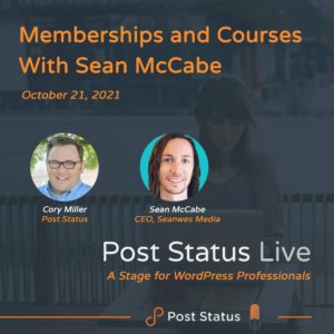 Membership and Courses With Sean McCabe