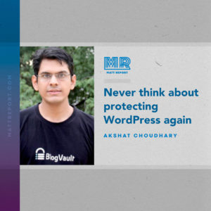 Never think about protecting WordPress again