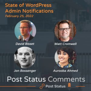 Post Status Comments — State of WordPress Admin Notifications