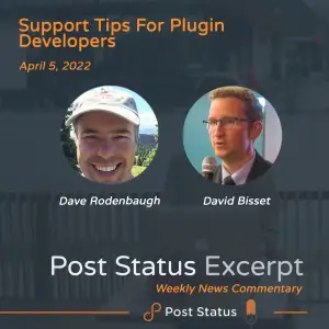 Post Status Excerpt — Support Tips For Plugin Developers
