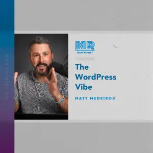 What’s up with the WordPress vibe?