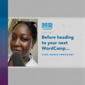 Before heading to WordCamp…