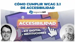 165. Haz tus webs más accesibles | Cumple el estándar para Kit Digital y webs institucionales