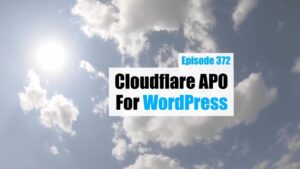 Cloudflare APO for WordPress