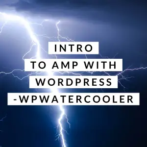 Intro to AMP with WordPress