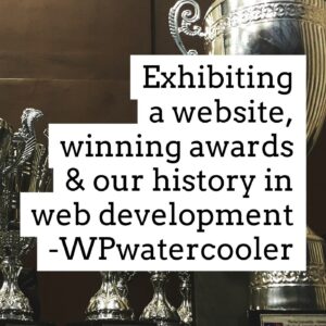 EP290 – Exhibiting a website, winning awards& our history in web development – WPwatercooler