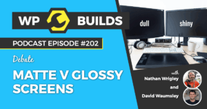 202 – Matte v glossy screens
