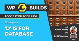 216 – ‘D’ is for Database