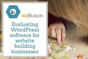 37 – Evaluating WordPress software for website building businesses