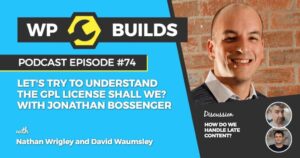 74 – Let’s try to understand the GPL license shall we? With Jonathan Bossenger