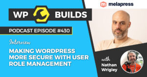 430 – Making WordPress more secure with user role management