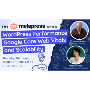 WordPress Performance, Google Core Web Vitals & Scalability | Sabrina Zeidan