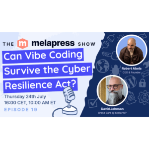 Can Vibe Coding Survive the Cyber Resilience Act? | David Johnson (StellarWP)