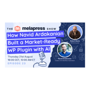 How To Built a Market-Ready WP Plugin with AI | Navid Ardakanian (AI Workflow Automation)