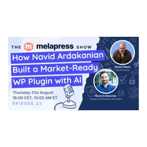 How To Built a Market-Ready WP Plugin with AI | Navid Ardakanian (AI Workflow Automation)