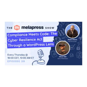 Compliance Meets Code: The Cyber Resilience Act Through a WordPress Lens | Oliver Sild (Patchstack)