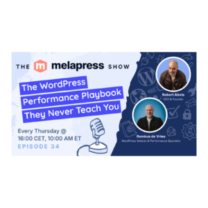 The WordPress Performance Playbook They Never Teach You | Remkus de Vries