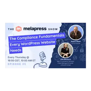 The Compliance Fundamentals Every WordPress Website Needs | Lillie Mazitova (Rocket Conseil)