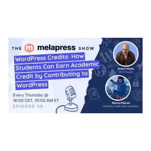 WordPress Credits: How Students Can Earn Academic Credit by Contributing to WordPress | Maciej Pilarski (WordPress Credits Admin and Mentor)