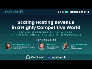 Scaling Hosting Revenue in a Highly Competitive World | Expert Panel Discussion | The Stage