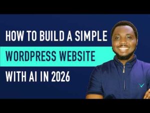 Build a WordPress Website with AI in 2026 (Full Hostinger Tutorial)