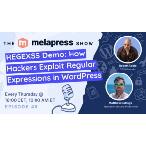REGEXSS Demo: How Hackers Exploit Regular Expressions in WordPress | Matthew Rollings (Stealthcopter)