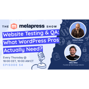 Regression Testing, Visual Testing & QA: What WordPress Pros Need? | Mike Miler (WebChange Detector)