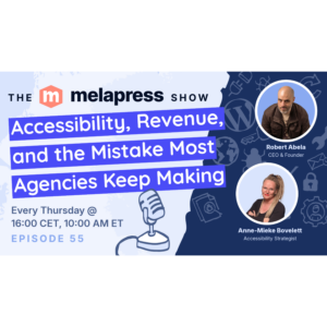 Accessibility, Revenue, and the Mistakes Most Agencies Keep Making | Anne-Mieke Bovelett